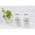 thumbnail image 2 of Cousin Definition Coffee Mugs Mug,CousinBirthday Christmas Wedding Gifts from Cousin,Inspirational CousinGift Double Side Printed Ceramic Mug Cup 11 Ounce, 2 of 4