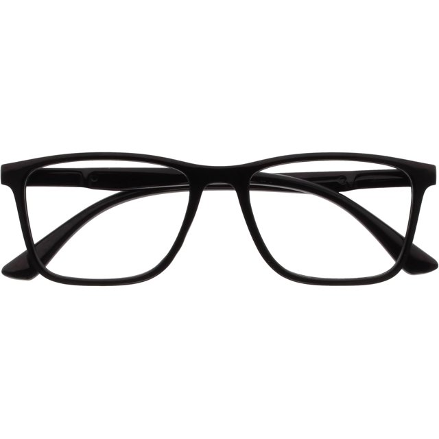 OPULIZE NYX Reading Glasses with Blue Light Blocking for Women Men, Rectangular Frame with UV & Eyestrain Protection