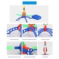 thumbnail image 2 of Children's Air Stomp Rocket Foot Pump Launcher Toy Juego Jumping Stomp Juego para Al Aire Libre Juego Saltos Juego Juguete para (Lanzador + 1 Cañón Ordinario), 2 of 9