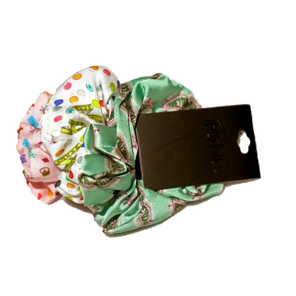 Harry Potter 3pc Hair Scrunchie Pack