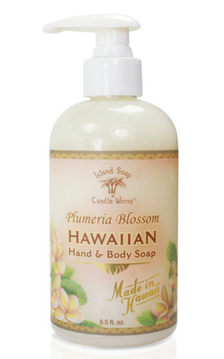 island soap & candle works hawaiian hand and body soap, pineapple passion fruit