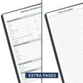 thumbnail image 4 of AT-A-GLANCE 2022 Weekly Appointment Book Planner, Navy, Large, 8.25" x 11",, 4 of 6