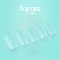 thumbnail image 3 of NABulous™ Clear Square Medium Soft Gel Nail Starter Kit | Professional Nail Kit | Medium Length Full Cover Nail Tips | DIY Manicure Essentials (Square Medium), 3 of 6