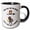 Black/White, variant on 3drose, Funny Cute Time Flies like and Arrow Fruit Flies like a Banana, 11oz Two-tone Yellow Mug