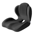 thumbnail image 1 of Tachiuwa Multifunction Memory Foam Chair Pad Breathable Backrest Support Cushion Non Slip Black, 1 of 4