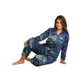 thumbnail image 3 of Up2date Fashion's Women's Aquarius Cocktail Animal Print Pajamas, 3 of 3