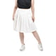 thumbnail image 5 of Falda plisada con cadena Roman Fashion /Tallas Extras, 558 (Blanco) blanco 42, 5 of 6