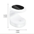 thumbnail image 4 of Mini Nail Lamp Light for Nails Mini 180°Opening Design USB Nail Dryer Portable LED Nail Lamp Curing All Gel 16W Quick Drying Nail Lamp for Single Finger Nail Lamp Plate Lamp, 4 of 10