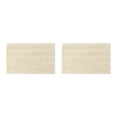 thumbnail image 4 of Bearachild Alfombrilla de baño de chenilla, absorbente, antideslizante, lavable a máquina, para baño, cocina, alfombra, segura, blanca lechosa Blanco lechoso 2Conjunto, 4 of 6