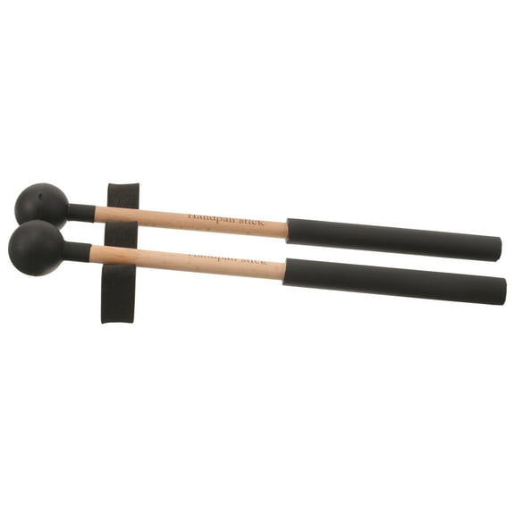 Masteelf Rubber Head Wooden Handle Drum Mallets for Percussion Instruments Suitable for Beginners and Children Assorted Color 2 Pcs