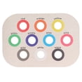 thumbnail image 2 of Tablero De Combinación De Colores De Madera, Bandeja Sensorial Tablero Clasificador De Colores De Madera Multifunción Entrenamiento Educativo De Motricidad Fina Para Personas, 2 of 7