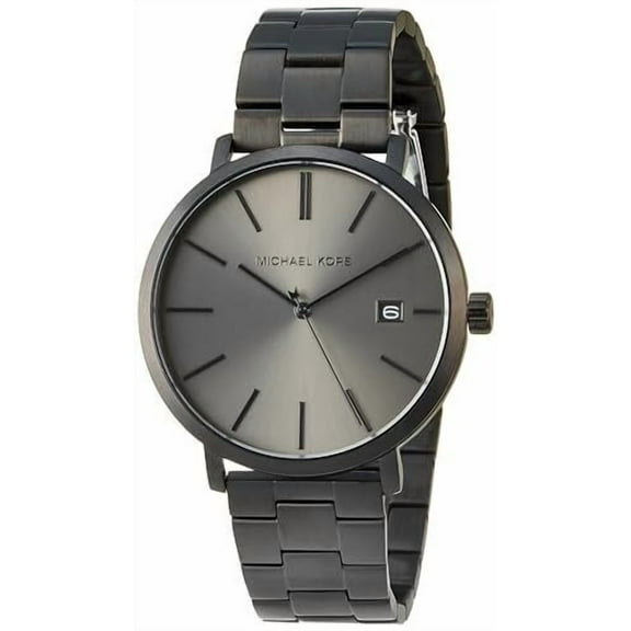 MICHAEL KORS MK9135 BLAKE BLACK DATE INDICATOR DIAL BRACELET BAND MENS WATCH