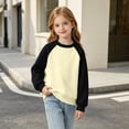 thumbnail image 6 of Dnhxils Crewneck Sweatshirts for Teen Girls Long Sleeve Shirts Patch Pullover Tween Girls Trendy Clothes Kids Fall Outfits Black 12-13 Years, 6 of 7