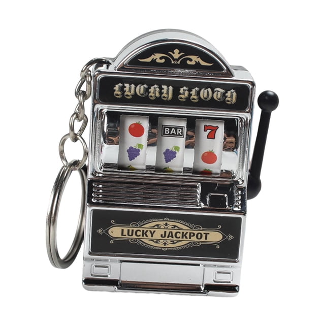 Mini llavero de juguete de máquina tragamonedas, mini juego de arcade, regalo de juego, llavero para hombres Argén