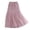Pink, variant on Women's Skirts,Womens Chiffon Retro Maxi Skirt Vintage Ankle-Length Skirts Beige,One Size
