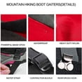 thumbnail image 7 of Waterproof Kids Leg Boot Gaiters Children Hiking Hunting Climbing Protective Gear for 6-12 Yrs Old Girls Boys, 7 of 7