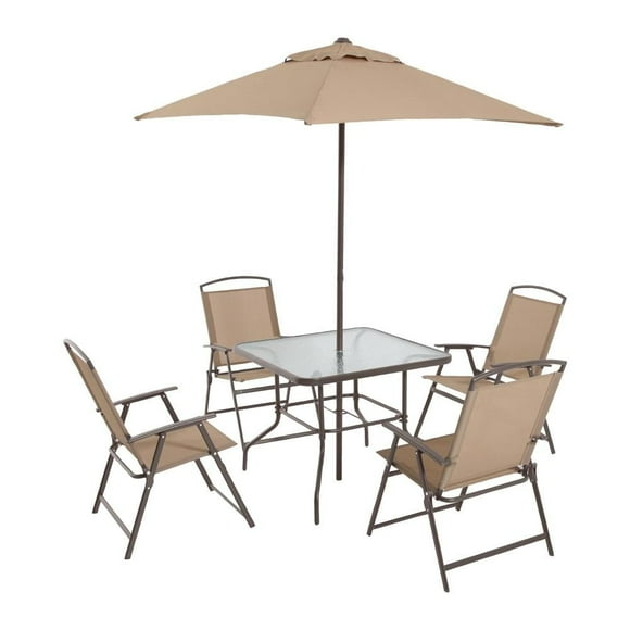 Desayunador Mainstays Texaline Beige 6 Piezas