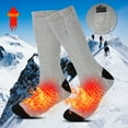 thumbnail image 2 of Calcetines Calentados Calcetines Eléctricos Calcetines con Batería Calcetines Cálidos Recargables para Invierno, 2 of 7