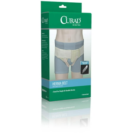Curad Hernia Belt with Compression Pads (Best Truss For Inguinal Hernia)