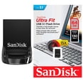 thumbnail image 2 of Unidad Flash USB 3.0 SanDisk Ultra Fit 64GB Negro, 2 of 3