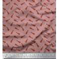 thumbnail image 1 of Soimoi Poly Georgette Tissu Guitare Instrument de Musique Tissu Imprimé par Yard 52 Pouces de Large, 1 of 3