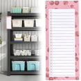 thumbnail image 2 of Grocery List Magnet Pad for Fridge, 8.38X3.5" To Do List Notepads with Cute Fruit Pattern, Magnetic Note Pad, Portable Checklist Memo Pad, Daily Planner Note Paper for Grocery Shopping Task Reminder, 2 of 3