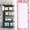 Light Pink, variant on Magnetic Notepad,Grocery List & To-Do List Pad for Fridge,25 Pages/Pad,8.38"×3.5",1PC,Pineapple