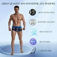 thumbnail image 3 of JOCKMAIL Men's Boxer Briefs Mens Underwear Boxer Briefs with Men's Boxer Shorts Camouflage Underwear, 3 of 8