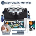 thumbnail image 4 of Bolsa Térmica para Almuerzo de Doble Piso YOYTOO Fútbol para Niños, 4 of 8