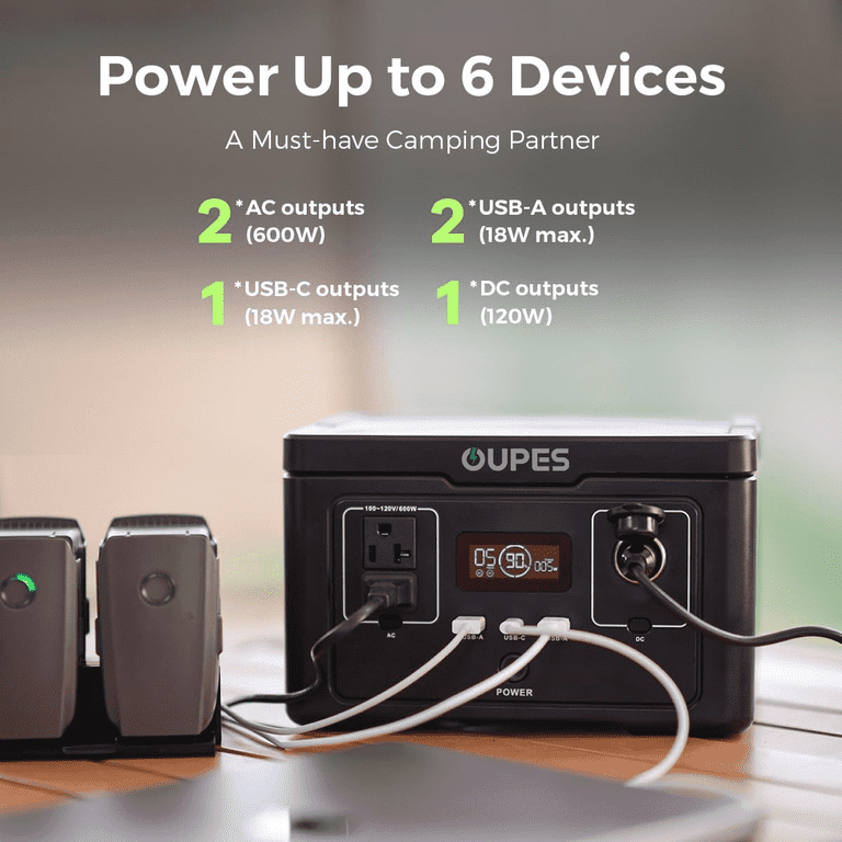 Aazon.co: OUPES Exodus 600 Portable Power Station 600W, 256Wh LiFePO4 Aazon.co: OUPES Exodus 600 Portable Power Station 600W, 256Wh LiFePO4