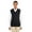 Black, variant on Harriton M415W Women's Pilbloc™ V-Neck Sweater Vest-Black-2XL