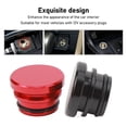 thumbnail image 3 of Lighter Plug Cover, Aluminum Alloy Dustproof  Lighter Dust Plug Exquisite Appearance  For Vehicles With 12V Accessory Plugs, 3 of 8