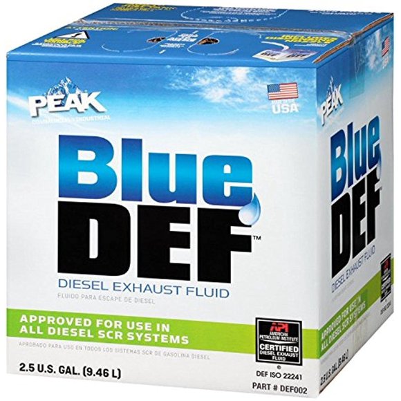 Blue Def DEF002-2PK Diesel Exhaust Fluid, 2.5 Gallon, 2 Pack