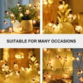 thumbnail image 4 of CIMAXIC christmas 1 Set Christmas Snowman Decorative Light String Led Copper Wire Light String,78.74"X1.18"X0.39", 4 of 4