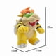 thumbnail image 3 of Super Mario Bowser Fire Dragon Plush Doll Large Mario Yellow Bowser II Son Doll Yellow Kuba (about 240g) 16-25cm左右（带吊牌）, 3 of 4
