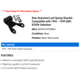thumbnail image 2 of Rear Rearward Leaf Spring Shackle - Compatible with 1992 - 1999 GMC K2500 Suburban 1993 1994 1995 1996 1997 1998, 2 of 2