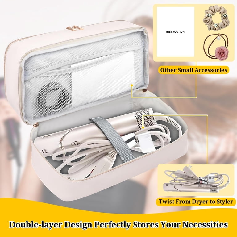 Travel Carrying Case for Shark Flex Style, Double Layer Storage