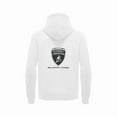 thumbnail image 2 of Automobili Lamborghini SC63 Hypercar Men's Full Zip Hoodie - White, 2 of 2