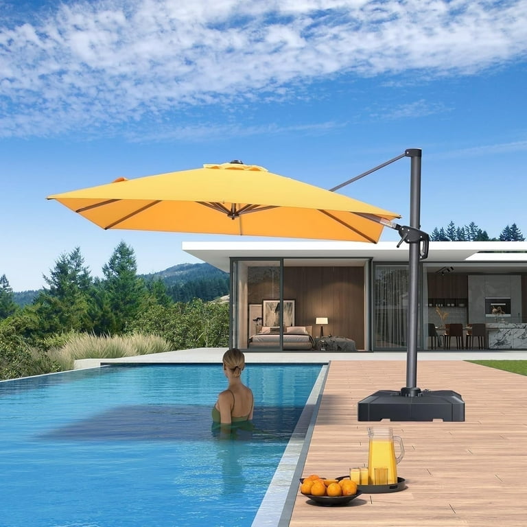 backyard creations 11 offset patio umbrella Replacement Canopy for 2014 11ft Offset Umbrella