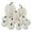 B, variant on BinKFF 12 Pcs Pumpkin Fall Decorations, Decorative Mini Small Outdoor Foam Plastic Fake Faux Artificial Pumpkins for Autumn Harvest Festival Halloween Thanksgiving Home Table Decor
