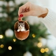 thumbnail image 6 of ZCSKFIN Cozy Animal Christmas Ornaments Set, Acrylic Cute Animal Tree Hanging Decorations with Rustic Nature Theme, Perfect for Animal Lovers and Festive Home Decor Enthusiasts, 6 of 6