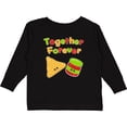 thumbnail image 3 of Inktastic Together Forever- Chips and Salsa Boys or Girls Long Sleeve Toddler T-Shirt, 3 of 5