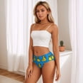 thumbnail image 5 of Womens Underwear Cartoon Cute Duck With Glasses_A Cuteness No Show Seamless Underwear for Women, Soft Stretch Women's Panties, Hipster Ladies Panties Bikini Underwear Briefs, 5 of 6