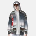 thumbnail image 4 of Haiem 3d Lighthouse in the Surf UPF 50+ Fishing Shirts for Men Long Sleeve UV Sun Protection Hoodie Non-Mask Outdoor Hiking Shirts, 4 of 9