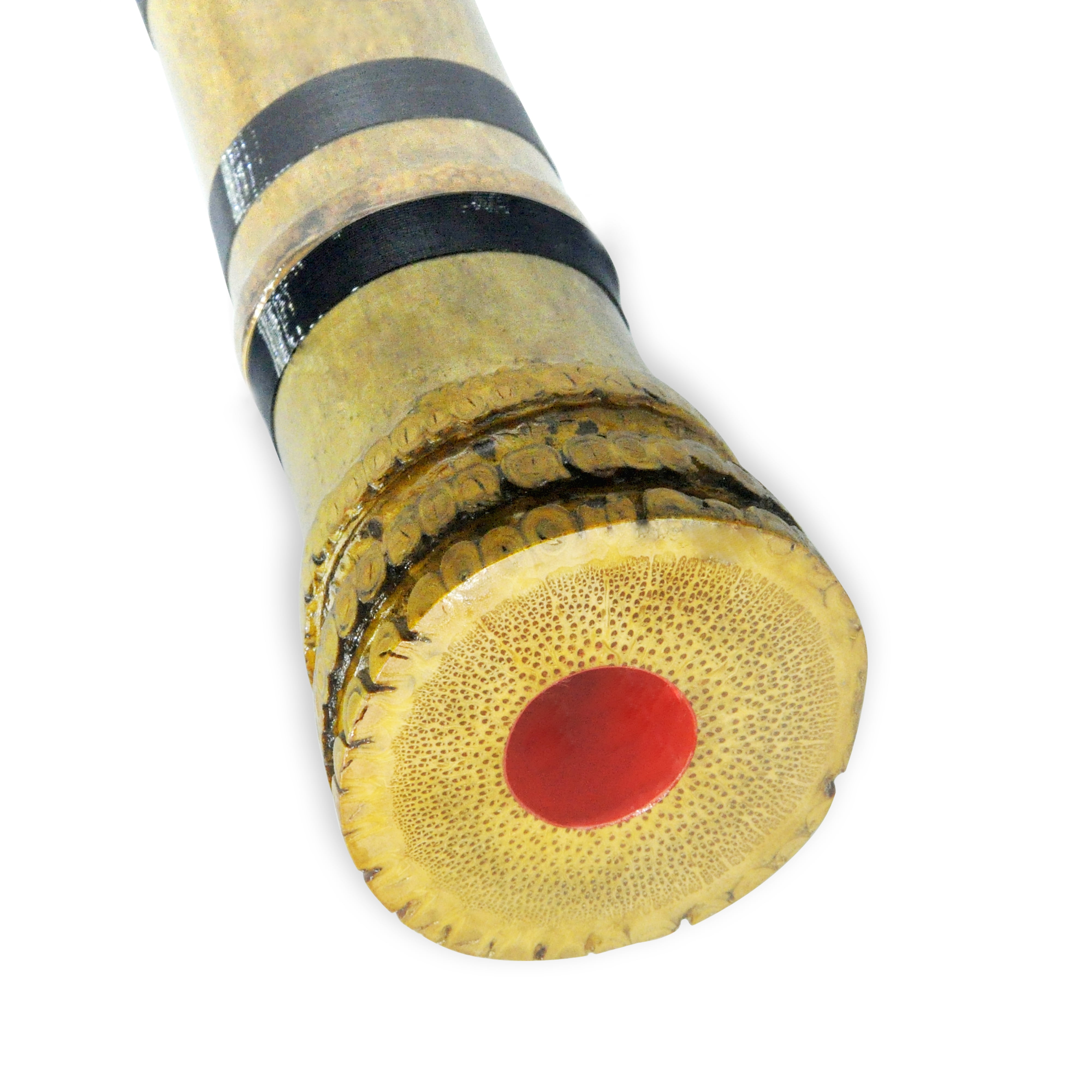 Japanese Zen Shakuhachi Pentatonic end-blown flute with natura bell root. KINKO-ryu  1.8 feet .professional quality , play all ocataves. Good for seasoned flautist, good for any level player.