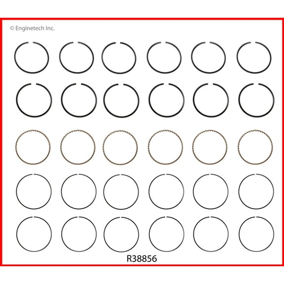 RINGS AMC GM CHEV 3.8L 23
