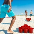 thumbnail image 4 of stanreset Giant Bucket Pong Game Set for Indoor Outdoor Beach Camping Tailgating Lawn Backyard, 4 of 6