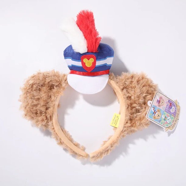 Diadema con orejas de animales de dibujos animados de Disney para adultos y niños, disfraz de felpa para fiesta de vacaciones, parque de atracciones, regalo de Navidad