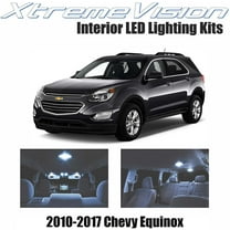 XtremeVision Interior LED for Chevrolet Equinox 2010-2017 4 Pieces Cool White Interior LED Kit   Installation Tool