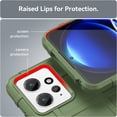 thumbnail image 3 of for Xiaomi Redmi Note 12 4G Case, Heavy Duty Shockproof Slim Protection Phone Case Support Wireless Charging Cover for Xiaomi Redmi Note 12 4G HD Green, 3 of 16